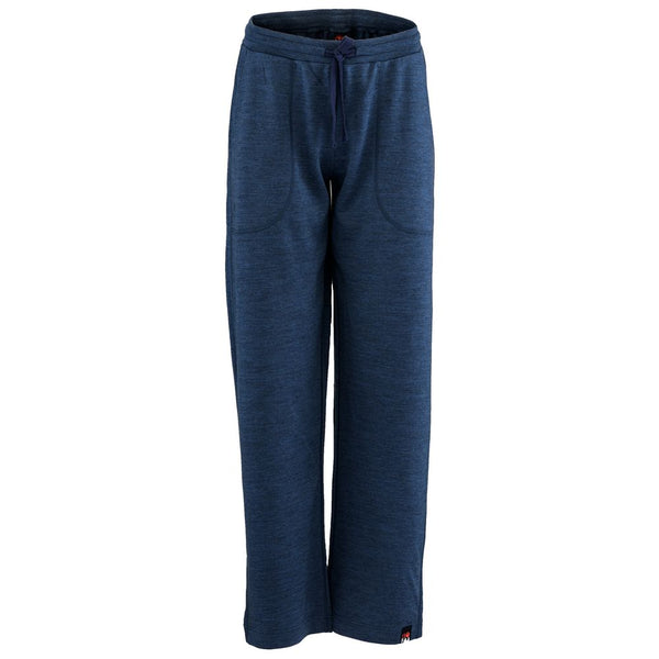 isobaa Womens Merino 260 Lounge Loose Joggers (Denim/Navy)
