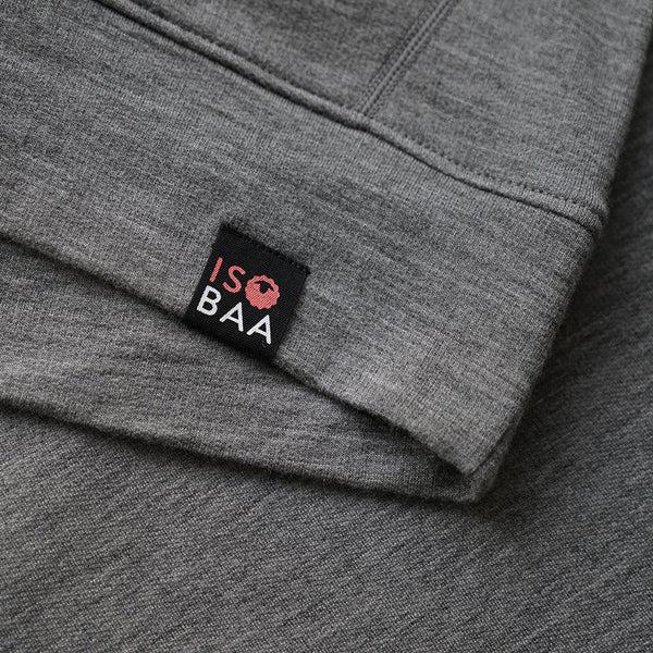 Isobaa Womens Merino 260 Lounge Sweatshirt (Charcoal)