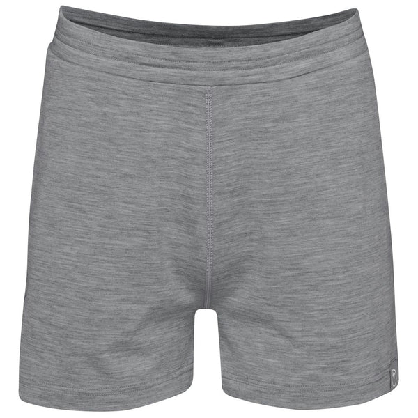 isobaa Womens Merino Blend 200 PJ Shorts (Cloud Melange)