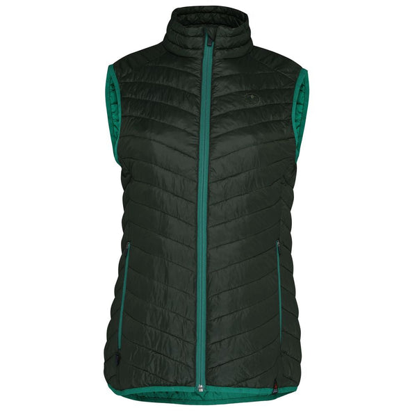 isobaa Womens Merino Wool Insulated Gilet (Forest/Green)