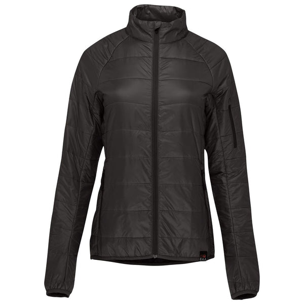 isobaa Womens Packable Insulated Jacket (Smoke/Black)
