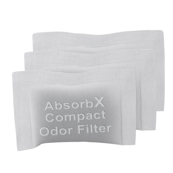 itouchless AbsorbX Compact Odor Filters (3-Pack)