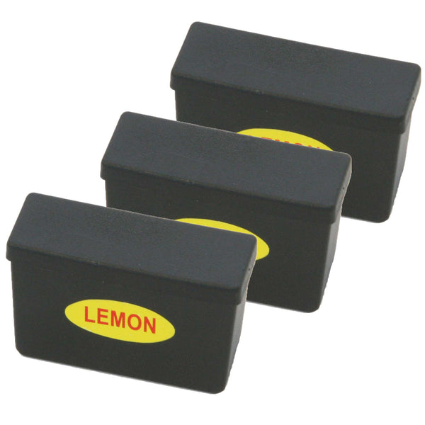 itouchless Lemon Fragrance 3-pack for Sensor Trash Can Models MT02SS MT02SW MT04SS and MT04SW