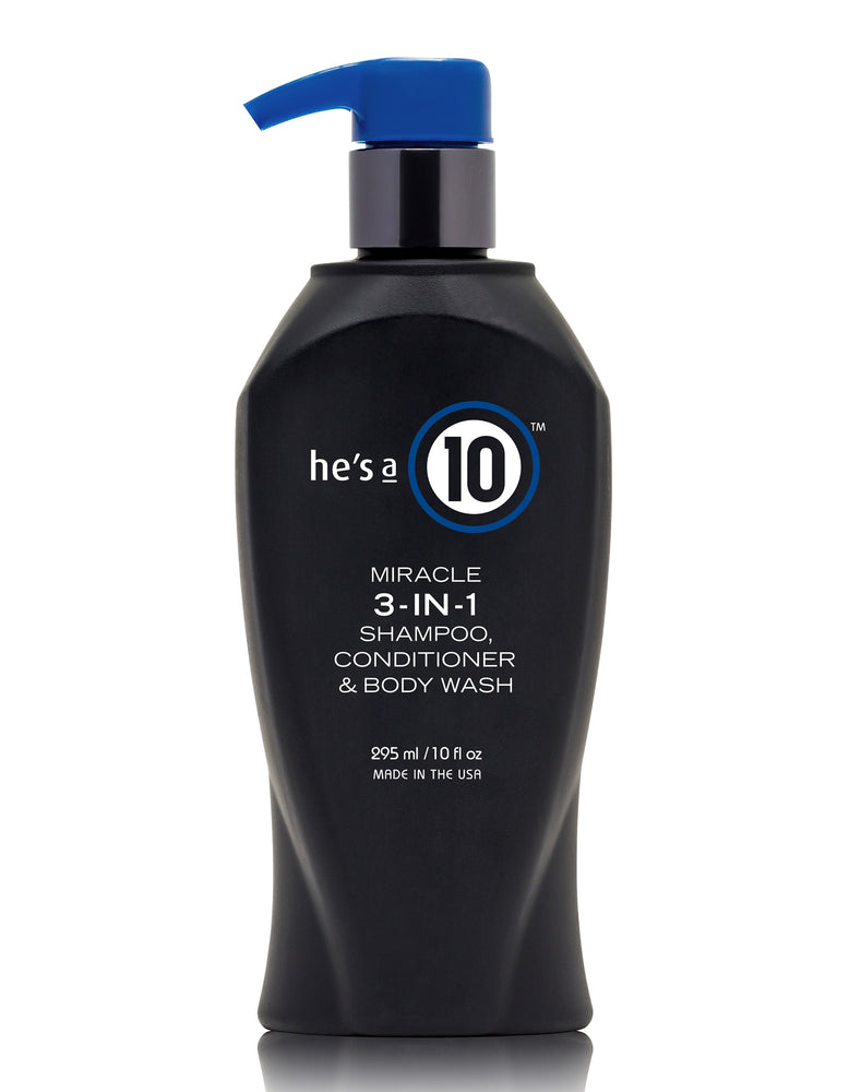 it's a 10 haircare He's a 10 Mens 3-in-1 Daily Shampoo Conditioner & Body Wash