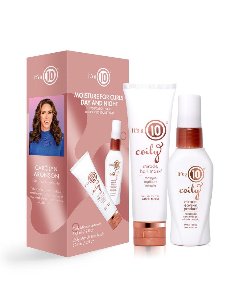 It’s a 10 haircare 10 Miracle Coily Moisture Duo Kit
