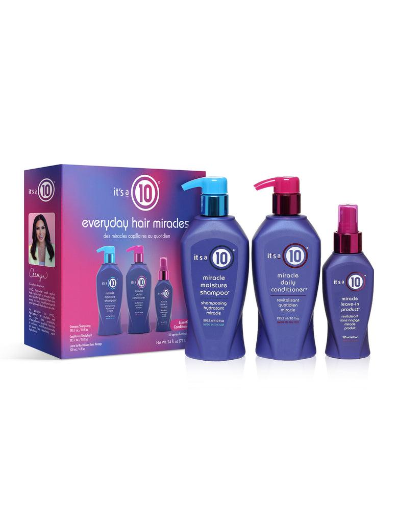 It’s a 10 haircare 10 Miracle Everyday Moisture Kit