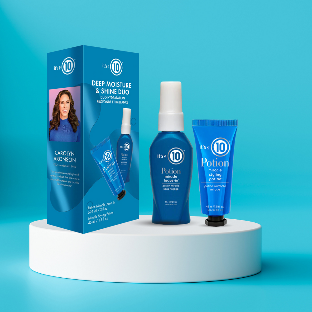 It’s A 10 Haircare 10 Miracle Potion Deep Moisture & Shine Duo Kit