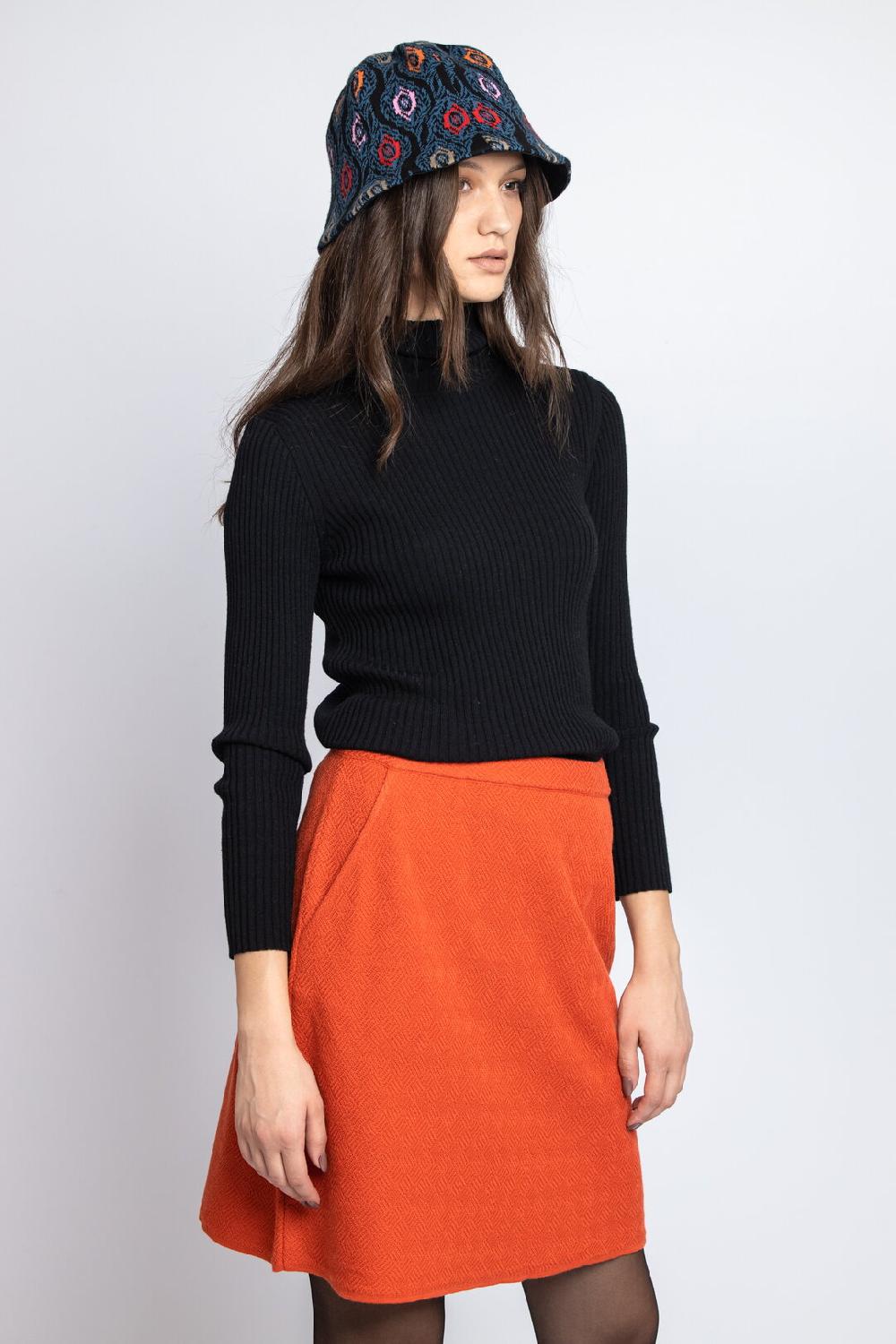 Ivko Woman Bucket Hat Ornament Pattern Blue-gray