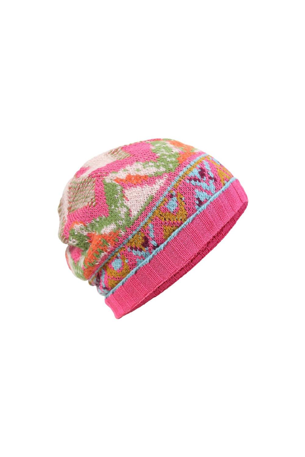 Ivko Woman Cap Artistic Pattern PastelViolet