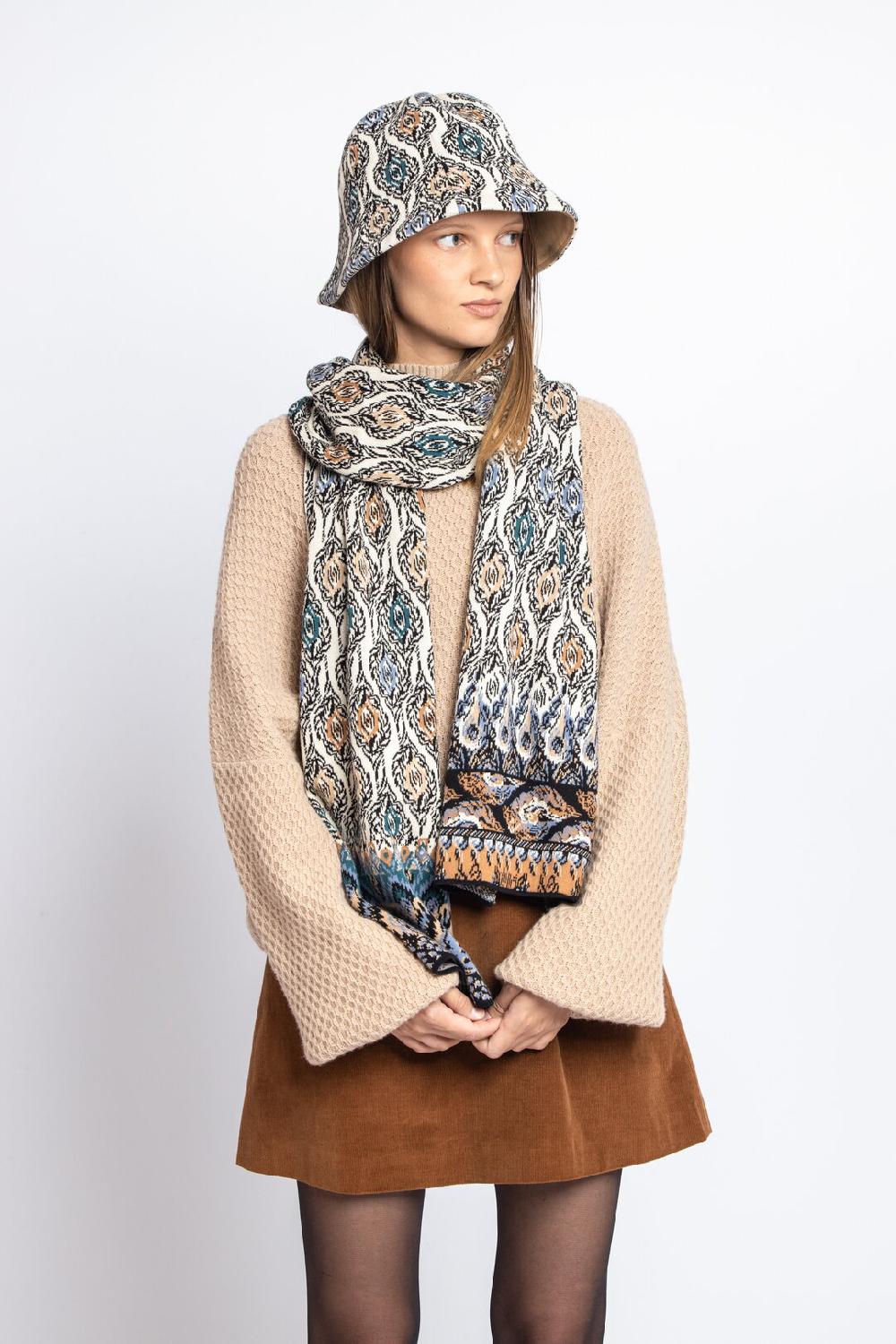 Ivko Woman Scarf Almond