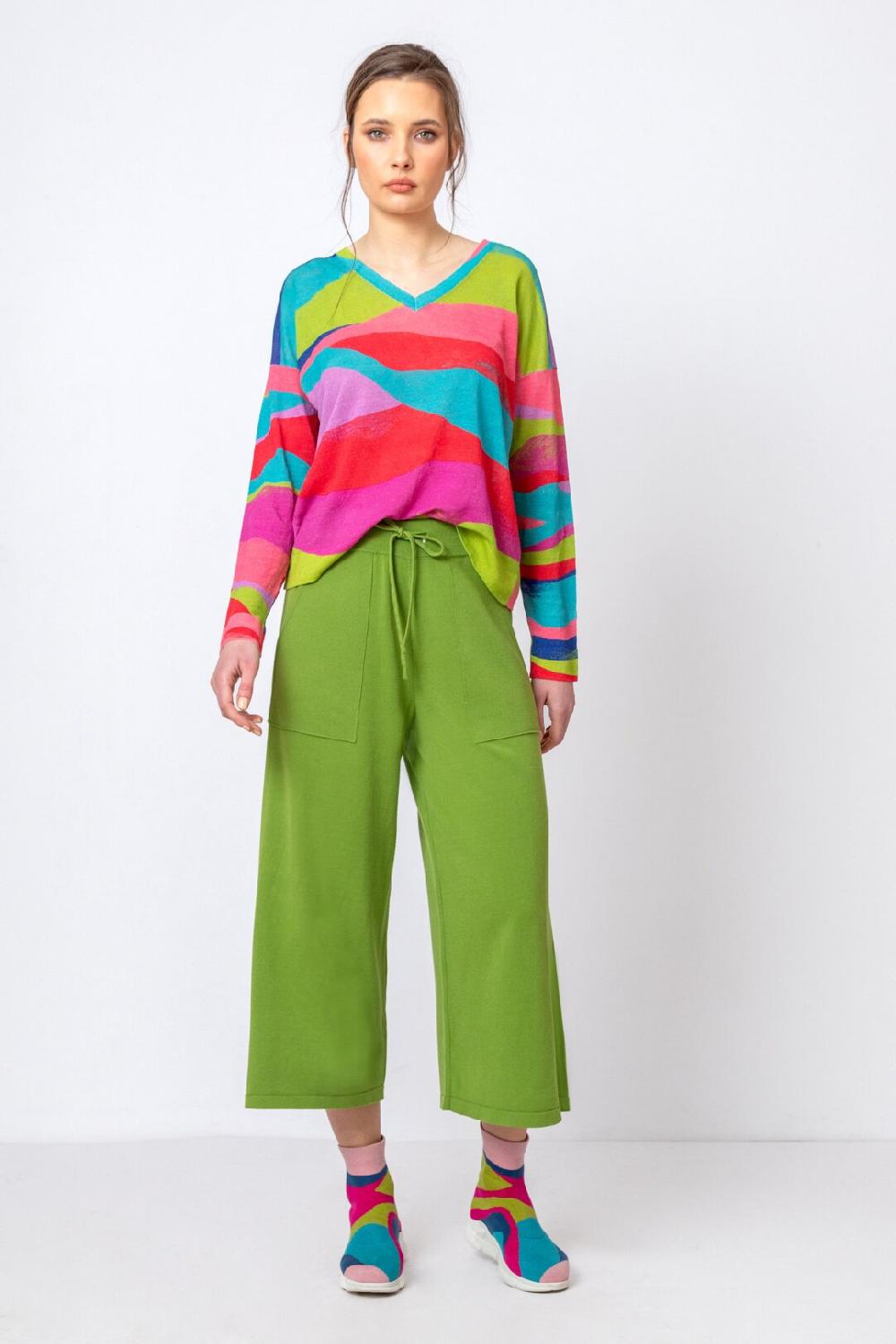 Ivko Woman Shoes Graphics Pattern Blue