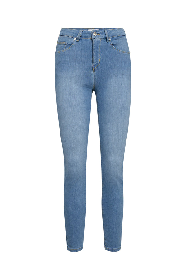 Ivy Copenhagen IVY-Alexa Cropped Earth Jeans Wash Bright Cayenne Denim Blue