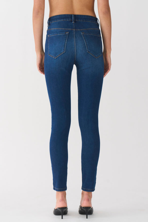 Ivy Copenhagen IVY-Alexa Cropped Earth Jeans Wash Cayenne Denim Blue