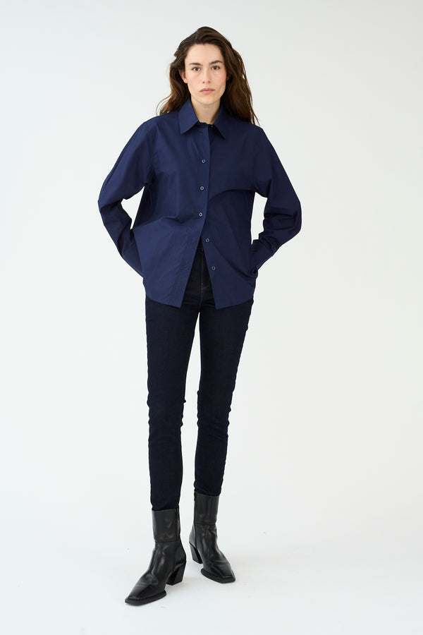 ivy copenhagen IVY-Alexa Cropped Jeans Wash Rinse Vicky Denim Blue