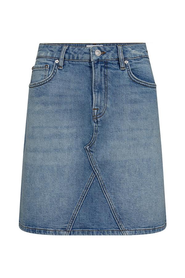 Ivy Copenhagen IVY-Angie Skirt Wash Cadiz Denim Blue