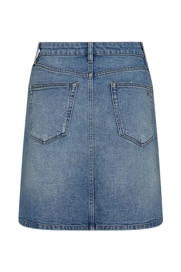 Ivy Copenhagen IVY-Angie Skirt Wash Cadiz Denim Blue