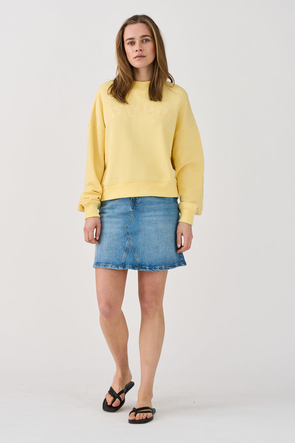 ivy copenhagen IVY-Angie Skirt Wash Cadiz Denim Blue