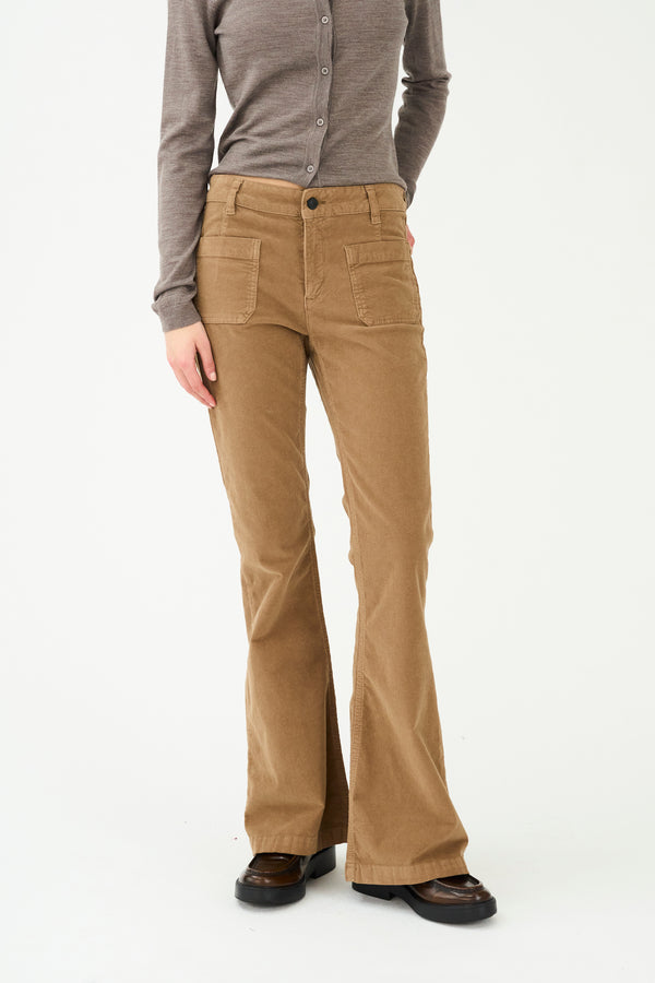 Ivy Copenhagen IVY-Ann Charlotte Jeans Baby Cord - Cool Taupe