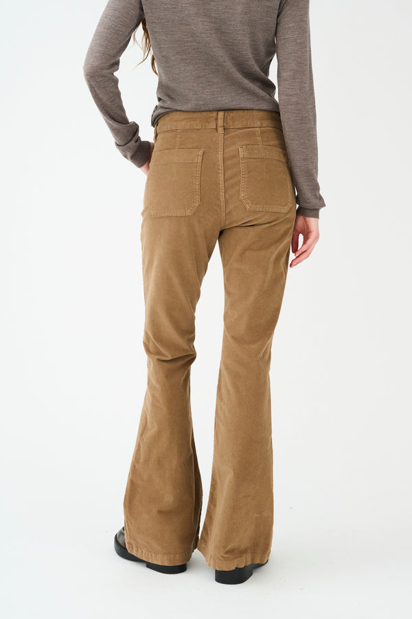 Ivy Copenhagen IVY-Ann Charlotte Jeans Baby Cord - Cool Taupe