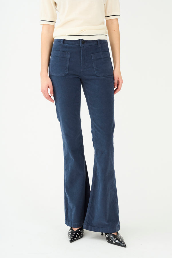 Ivy Copenhagen IVY-Ann Charlotte Jeans Baby Cord - Deep Navy Blue