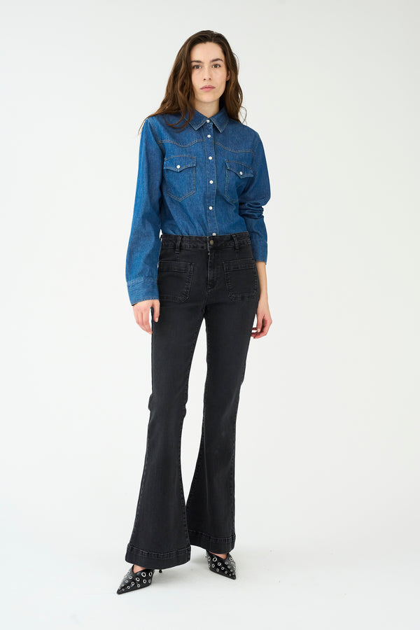 ivy copenhagen IVY-Ann Charlotte Jeans Wash Andora Black Black