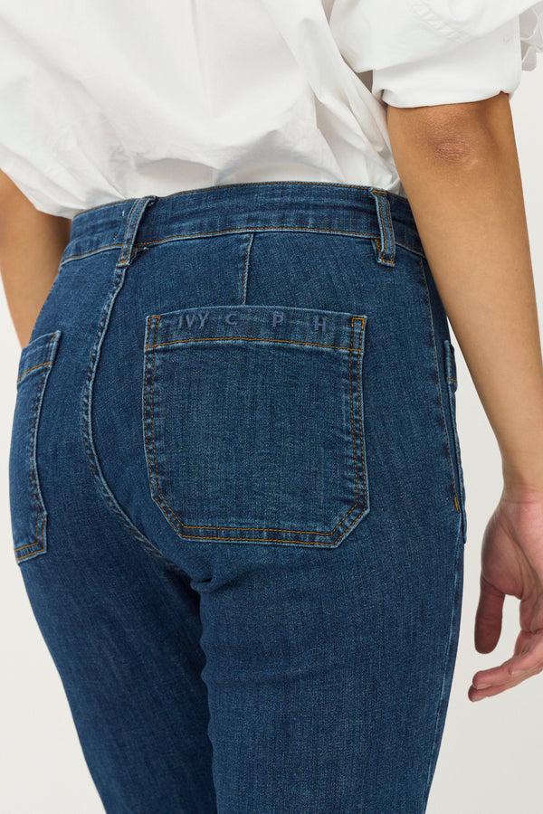 Ivy Copenhagen IVY-Ann Charlotte Jeans Wash Middark Nottingham Denim Blue