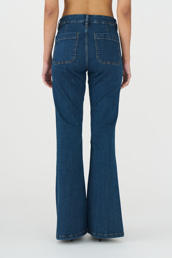 Ivy Copenhagen IVY-Ann Charlotte Jeans Wash Middark Nottingham Denim Blue