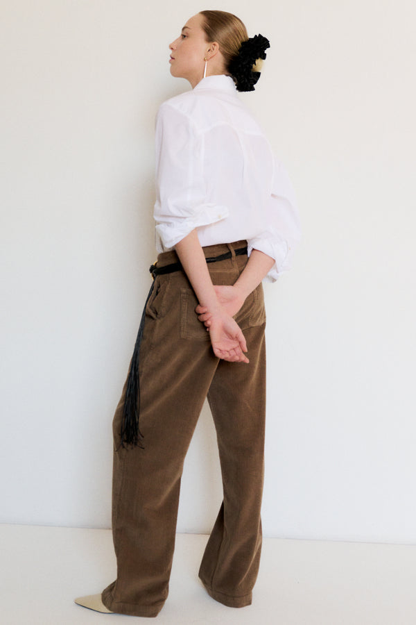 Ivy Copenhagen IVY-Augusta French Jeans Exclusive Cord - Brown