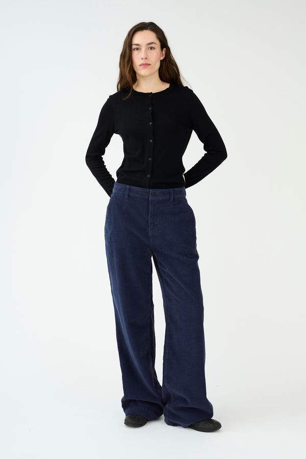 ivy copenhagen IVY-Augusta French Jeans Exclusive Cord - Deep Navy Blue