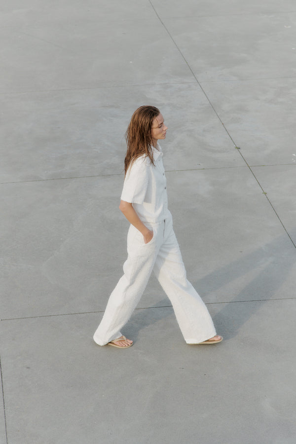 Ivy Copenhagen IVY-Augusta French Jeans Punch Needle - White