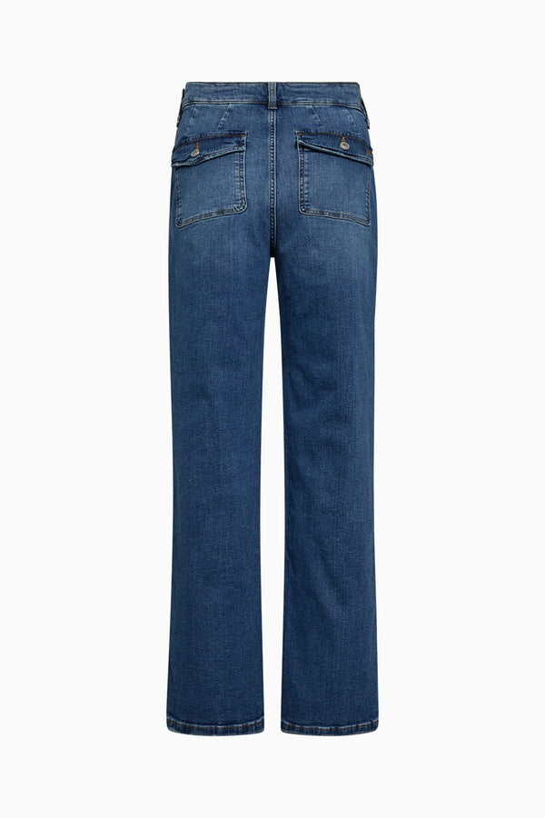 Ivy Copenhagen IVY-Augusta French Jeans Wash Andorra Mid Blue Denim Blue