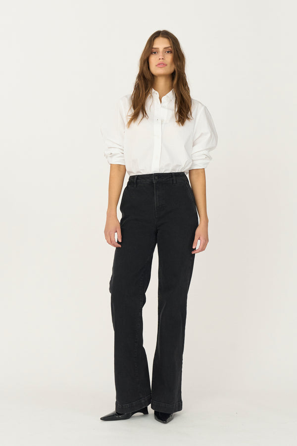 Ivy Copenhagen IVY-Augusta French Jeans Wash Faded Black Black