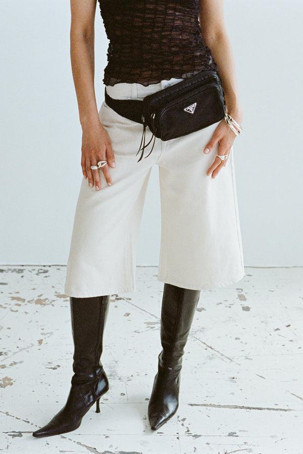 Ivy Copenhagen IVY-Augusta Long Shorts Was Ecru Ecru