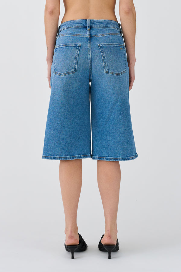 Ivy Copenhagen IVY-Augusta Long Shorts Wash Vigo Denim Blue
