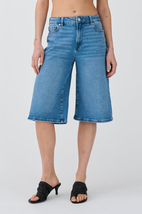 Ivy Copenhagen IVY-Augusta Long Shorts Wash Vigo Denim Blue