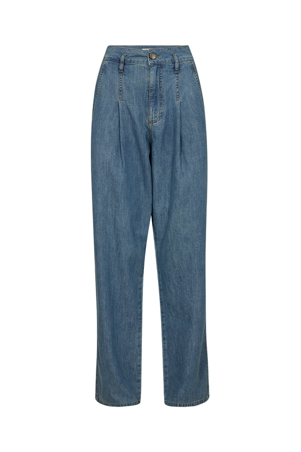 Ivy Copenhagen IVY-Boa Pleat Jeans Wash Bristol Denim Blue