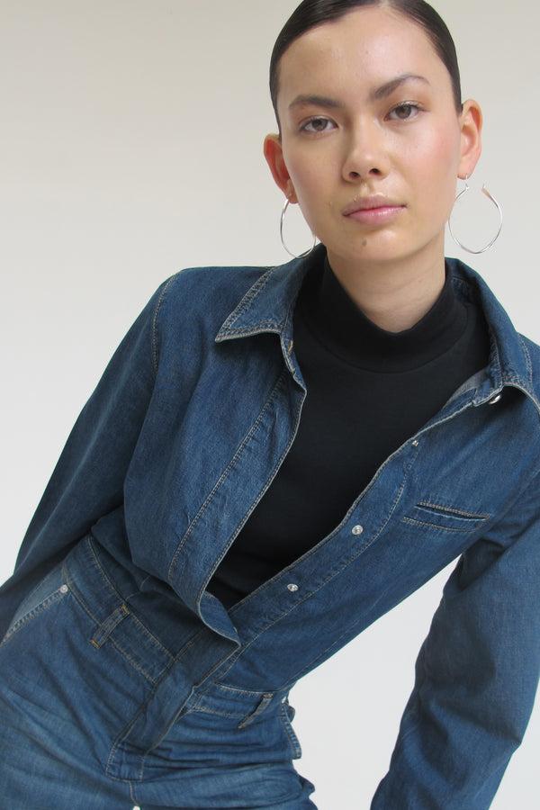 Ivy Copenhagen IVY-Brooke Boilersuit Wash Melilla Denim Blue