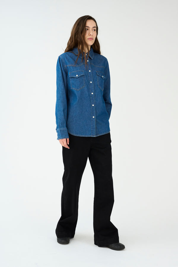 Ivy Copenhagen IVY-Brooke French Jeans Wash Black Nottingham Black