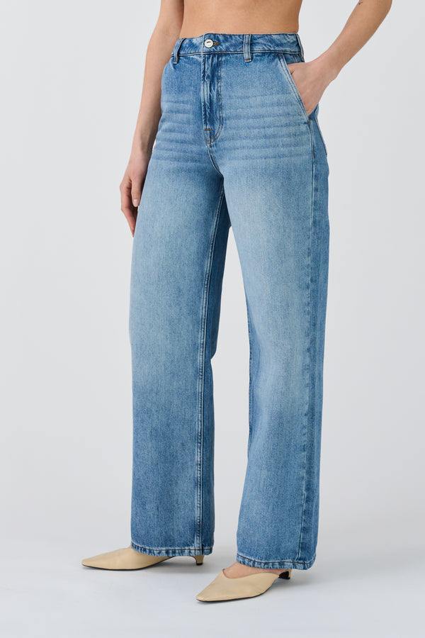 Ivy Copenhagen IVY-Brooke French Jeans Wash Palencia Denim Blue