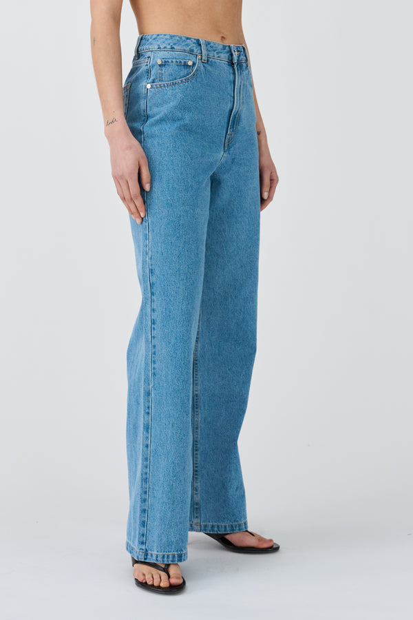 Ivy Copenhagen IVY-Brooke Jeans Wash Mid Blue Denim Blue