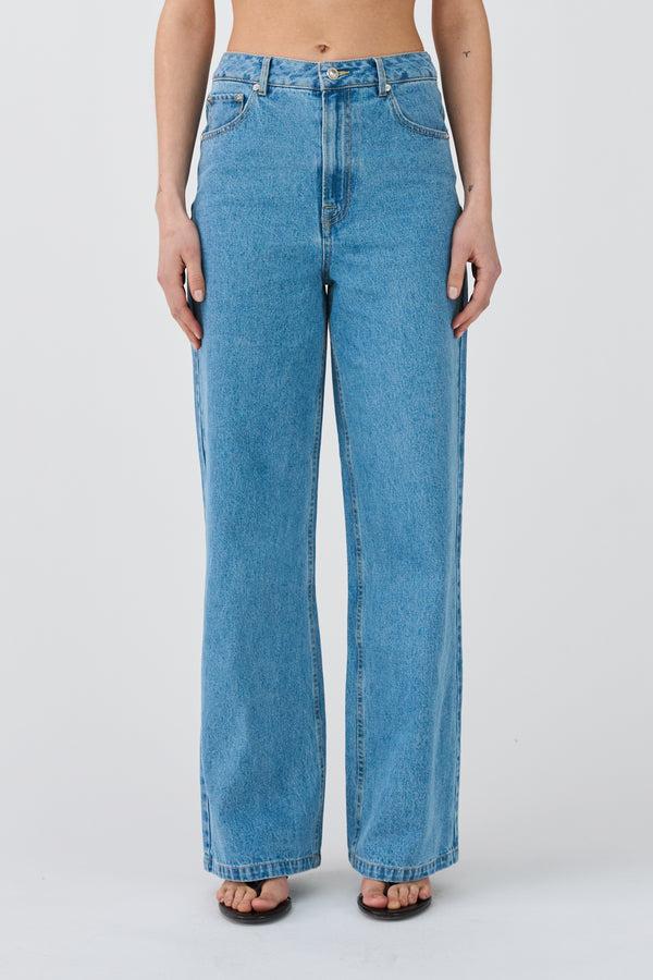 ivy copenhagen IVY-Brooke Jeans Wash Mid Blue Denim Blue