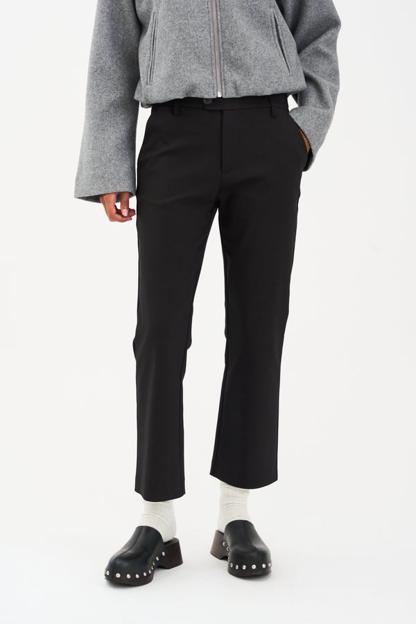 Ivy Copenhagen IVY-Alice Cropped Flare Pant - Black