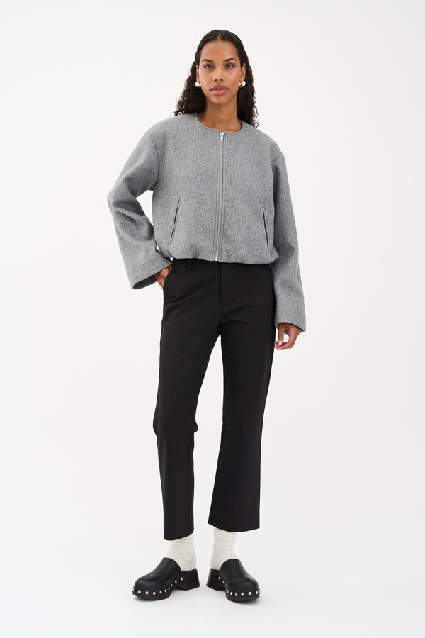 ivy copenhagen IVY-Alice Cropped Flare Pant - Black