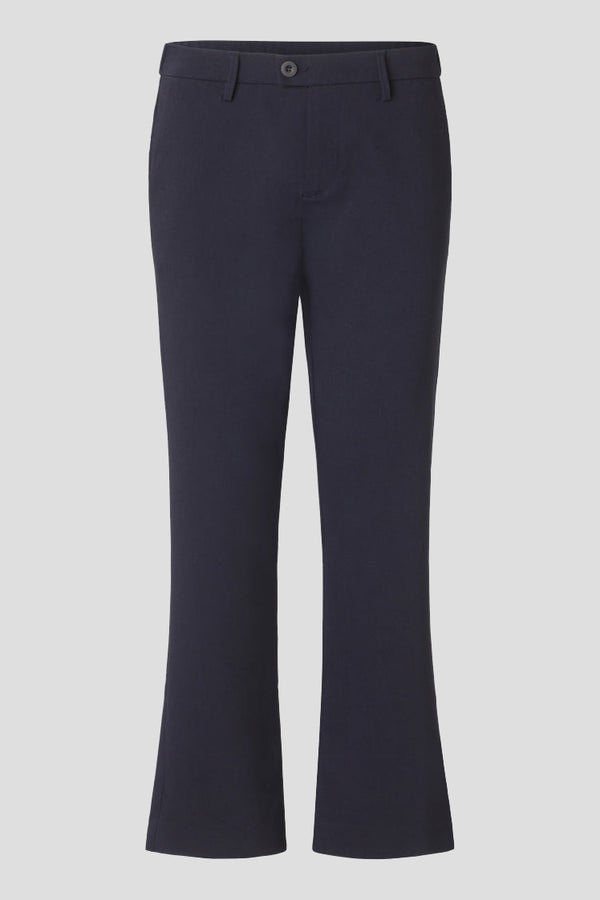 ivy copenhagen IVY-Alice Cropped Flare Pant - Navy