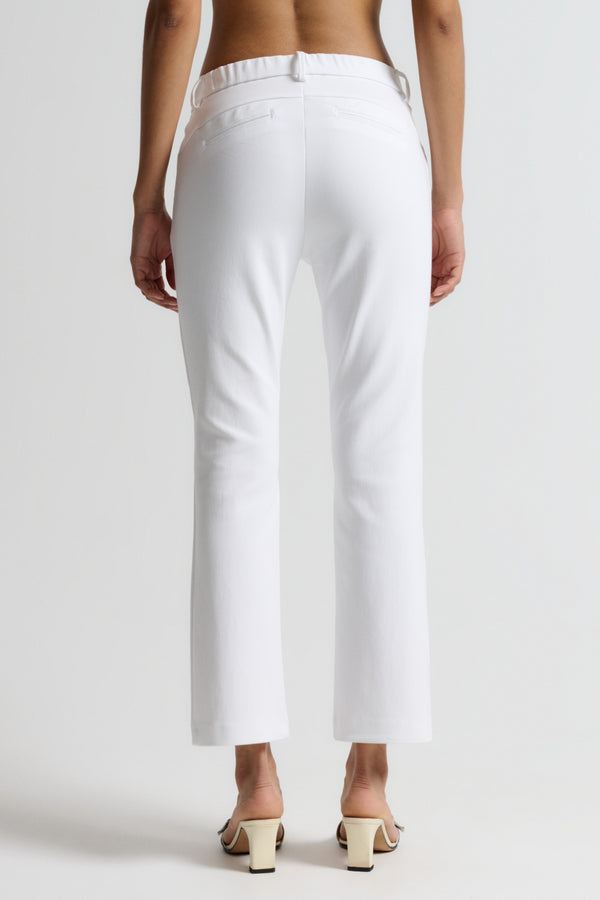 Ivy Copenhagen IVY-Alice Cropped Flare Pant - White