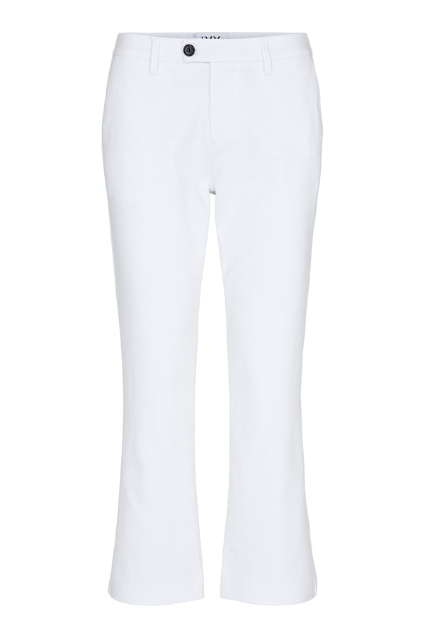 Ivy Copenhagen IVY-Alice Cropped Flare Pant - White