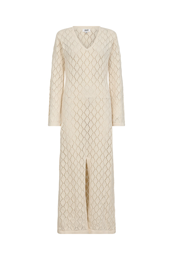 Ivy Copenhagen IVY-Breeze Crochet Dress - Ecru