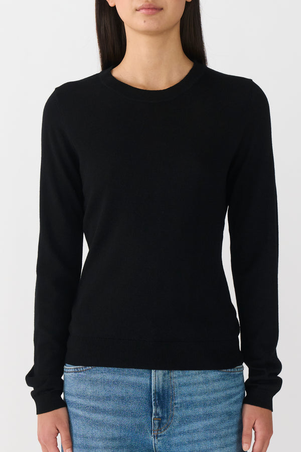 ivy copenhagen IVY-Essex LS O-neck Knit - Black