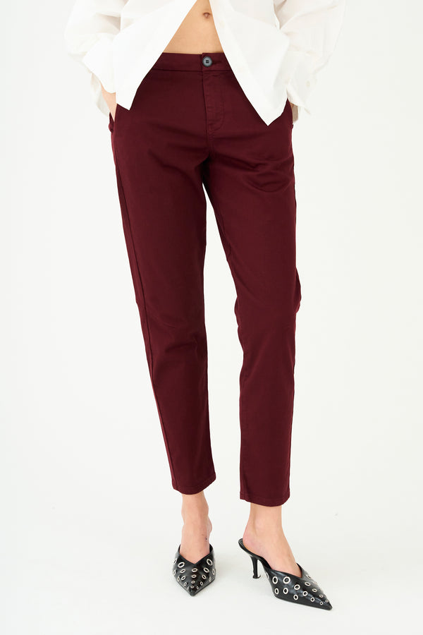 Ivy Copenhagen IVY-Karmey Chino - Burgundy