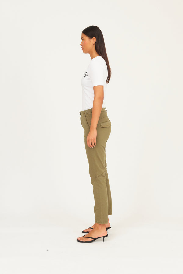 Ivy Copenhagen IVY-Karmey Chino Color - Army